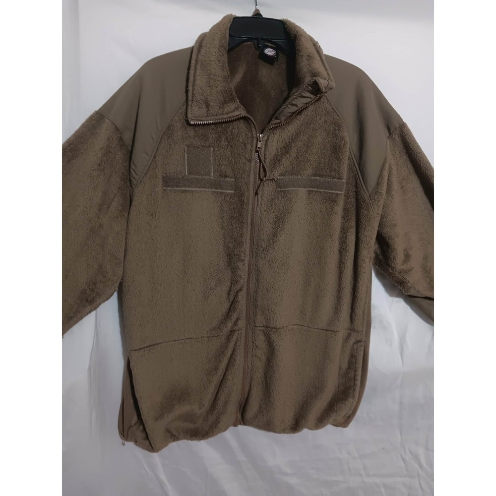 Rothco Gen III Level 3 ECWCS Fleece Jacket Coyote Brown Men's Size Small 23" P2P